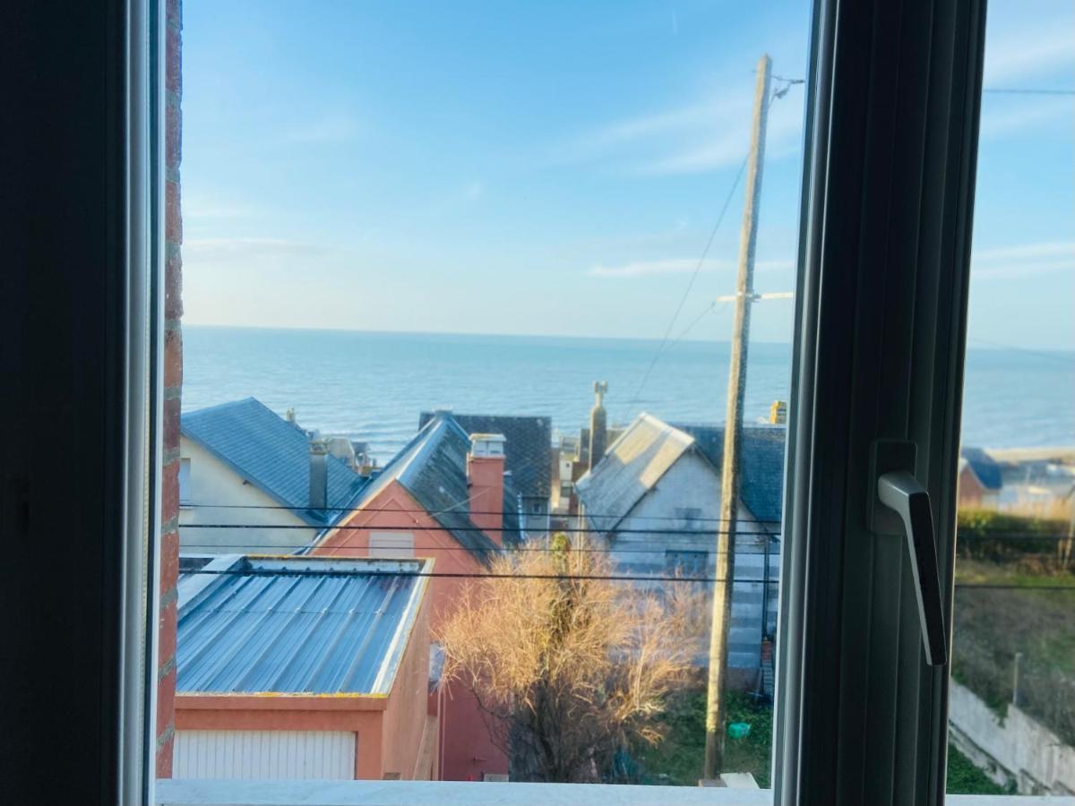 Villa La Solidarite Avec Vue Mer Ault Luaran gambar